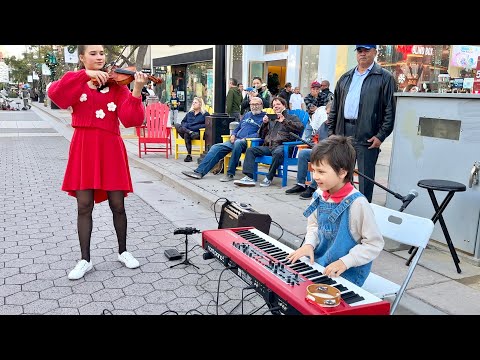 Despacito - 6 year old Leo and Karolina Protsenko - Violin Cover