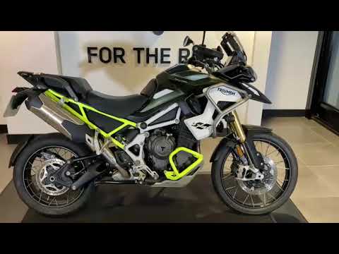 Triumph Tiger 1200 Rally Pro finished in Matt Khaki