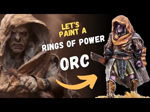 Create Your Own Rings of Power Orc from Middle Earth!