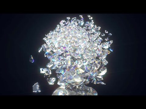 I destroyed a Glass Statue in Slow-Motion