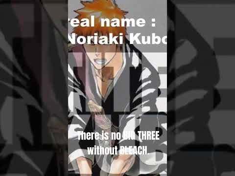 Bleach shonen jumps Big three #bleach #anime #manga #bleachanime #shorts #philippines