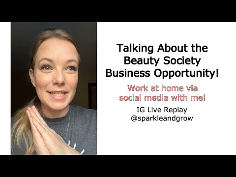 GRWM + Talking About the Beauty Society Work at Home Business Opportunity