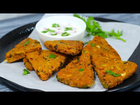 Wheat flour crispy triangles | Evening snacks | tea time snacks |