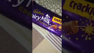 Trying New Dairy Milk Chocolate #chocolatelove #milkchocolate #chocolovers #yummy #chocolate