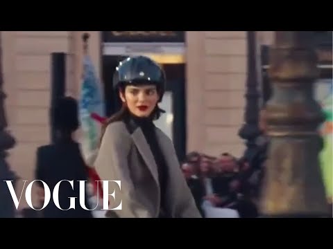 Kendall On Horseback at Vogue World: Paris