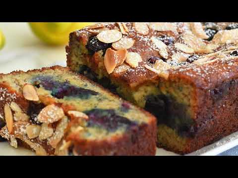 Gluten-Free Blueberry Banana Bread With Almond Flour