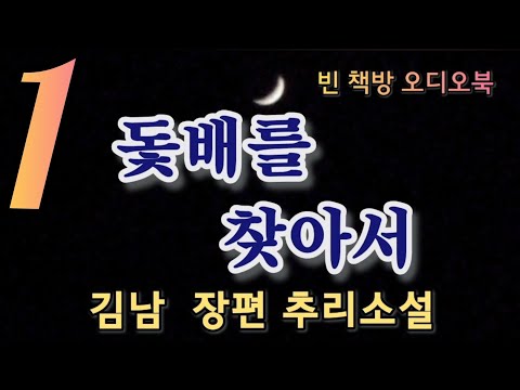 하오의 정사 | 김남 | 돛배를 찾아서 | 장편 미스터리 소설 | 한국 추리소설 특선 | 오디오북 | 중간광고없는 | 오디오드라마 | ASMR