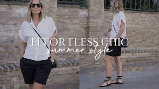 EFFORTLESSLY CHIC SUMMER STYLE | LOOKBOOK