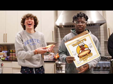 Trying Lil Yachty's Pizza With Lil Yachty!