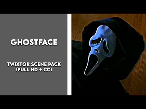 Ghostface | Scream | Twixtor | Scene Pack | CC