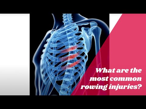 What are the most common rowing injuries?