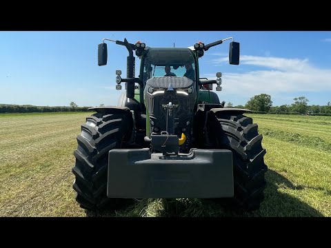 Silage harvest 2023 with Fendt (Birds eye view)