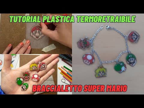 Tutorial Plastica Termoretraibile - Bracciale Super Mario