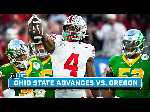 Highlights & Analysis: Ohio State Routs Oregon to Win Rose Bowl, Advance to CFP Semifinal