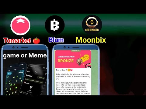 Blum Memepad new update ｜ Tomarket new rules for Airdrop ｜ Moonbix New updates ｜ X empire staff $X