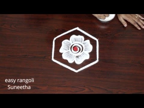 Dhanurmasam Nelaganta muggulu || Simple Marghazi kolam ||easy rangoli Suneetha || Sankranthi muggulu