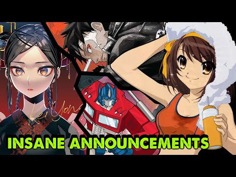 Haruhi Anime, Transformers Anime PV by TRIGGER, Kagurabachi Wins Important Award, and More