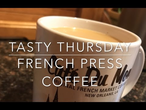 French press coffee - a Tasty Thursday video