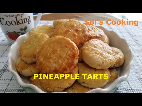 HOW TO MAKE A DELICIOUS AND EASY HOMEMADE PINEAPPLE TARTS