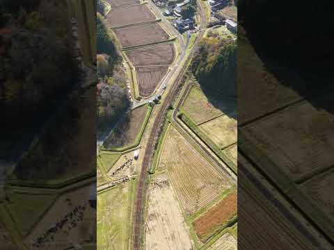 ラリージャパン恵那SS山岡駅上空