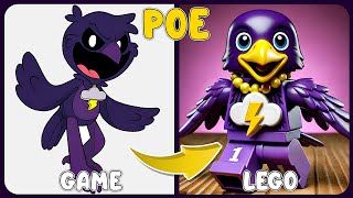 Poppy Playtime 4 - Smiling Critters Character vs LEGO | Poe  Baba Chops💀 Catnap🌙  Dogday ☀️