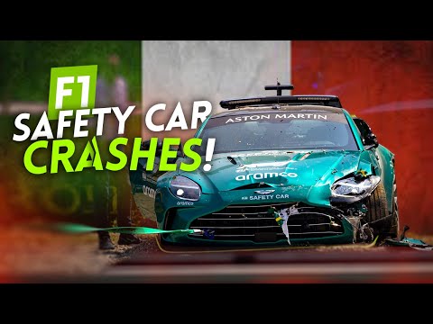 F1 safety car CRASHES at the ITALIAN GP!