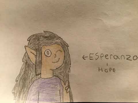 the owl house - my oc Esperanza drawings ( daughter of Luz & Gus )