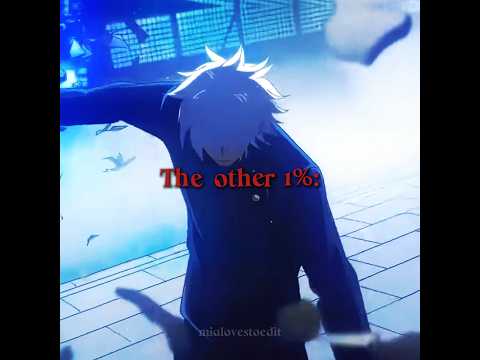 The transition 🫣 {Gojo-jjk} #capcut #jujutsukaisen #anime #edit #shorts #gojoedit #gojo