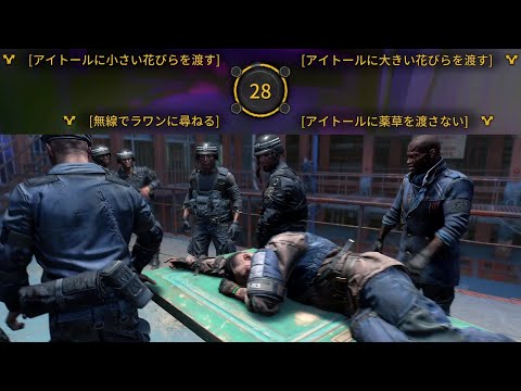 【ダイイングライト2】瀕死のアイトール。薬か毒どちらを渡すか【ネタバレあり】