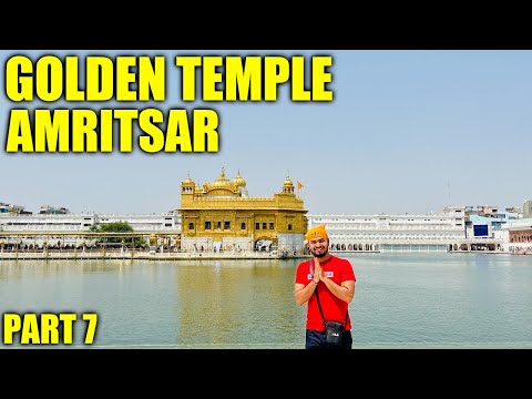 Part-7 🔥Adventure Bike Trip to Leh Ladakh | Golden Temple in Punjab Amritsar #TheGeekIndia #Kannada