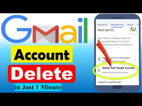 Gmail Account Delete Kaise Kare | Google Account Delete Kaise Kare