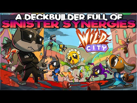 This Cute Deckbuilder Hides Gloriously SINISTER Strategy - Wild City First Taste