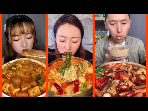 면치기면먹방 모음불닭볶음면 먹방 | Spicy Chicken Noodle Eating | Ep20