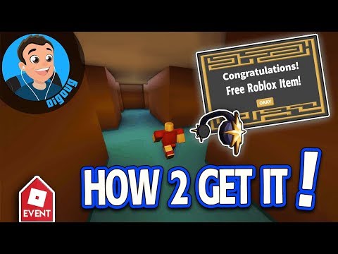 Here's how to get the North Star Headphones in Roblox Parkour Tag part of the ROBLOX LABYRINTH EVENT