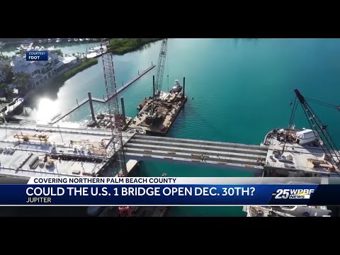 Jupiter mayor announces target date for US-1 bridge reopening