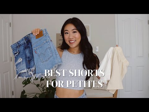 BEST SHORTS FOR PETITES | Denim + Summer Shorts | Try-On/Review