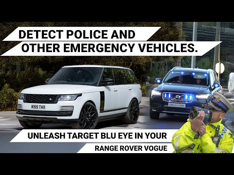 Detect Police Like a Pro | Target Blu eye - Range Rover Vogue