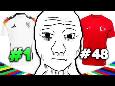 I Ranked Every Euro 2024 Kit