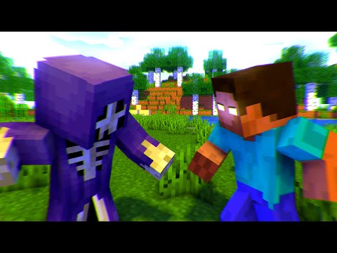 Minecraft Fight Animation - Herobrine vs Dredlord