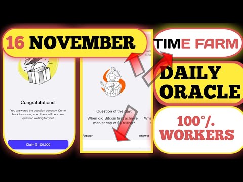 time farm oracle of time answer 16 november | time farm oracle of time today | time farm oracle time