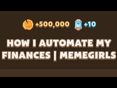 HOW I AUTOMATE My FINANCES MEMEGIRLS | Memefi New video code