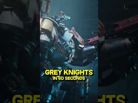 GREY KNIGHTS explained in 60s - Warhammer 40k Lore #warhammer40klore #40kmeme #40k #warhammer40k