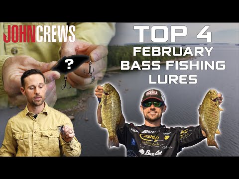 John Crews's TOP 4 BAITS for FEBRUARY BASS FISHING