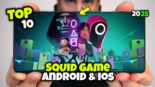 Top 10 New Free Squid Games For Mobile Android & iOS | Squid Game: Online Multiplayer Android Game