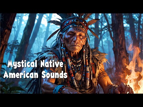 Sacred Cree Flute & Drum: Mystical Native American Sounds for Spiritual Healing #NativeAmericanMusiс