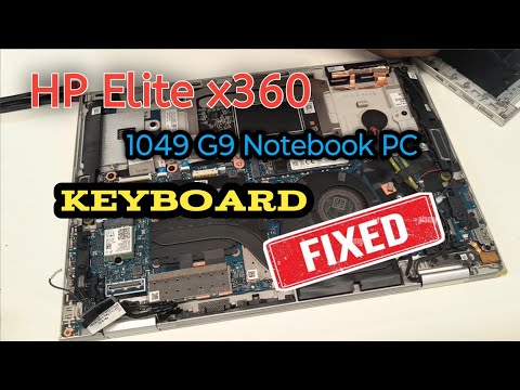 HP Elite x360 1040 G9 Keyboard Replacement Tutorial #KeyboardRepairHacks #hp