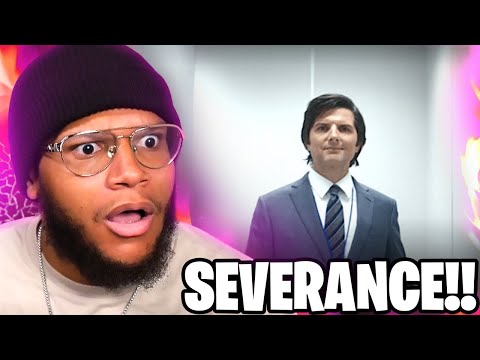 I DIDN'T EXPECT THIS! FIRST TIME WATCHING **SEVERANCE** Episode 1 REACTION