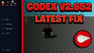 [NEW] Codex Executor Fixed V2.652 - (ROBLOX) [Byfron Bypass] *Latest Updated Version*