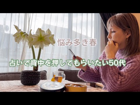 占いで背中を押してもらいたい春／グレイヘアのカリスマさん2回目／withワンコ's