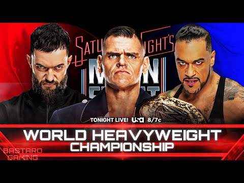 WWE 2K24 | Gunther VS Finn Balor VS Damian Priest - World Heavyweight Championship